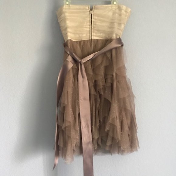 Teeze Me Color Blocked Formal Dress, size 3 - Picture 4 of 5